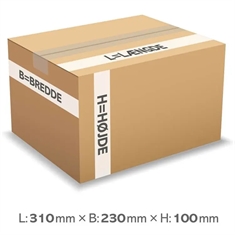 Master'In 3 mm Enkeltbølge Papkasse 1591844