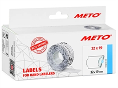 Meto 32x19 mm Prisetiketter 30007367