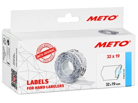 Meto 32x19 mm Prisetiketter 30007367