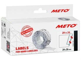 Meto 29x28 mm Prisetiketter 30007372