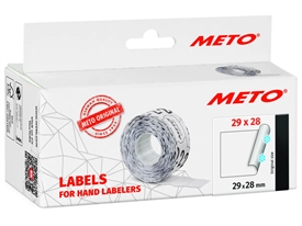 Meto 29x28 mm Prisetiketter 30007373