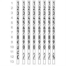 Meto 30007658 Classic S 826 Prispistol
