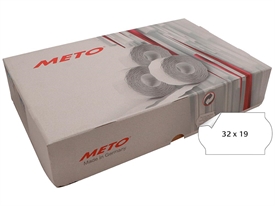 Meto 32x19 mm Prisetiketter 8541100