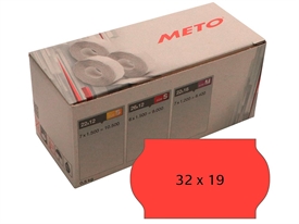 Meto 32x19 mm Prisetiketter 9158154