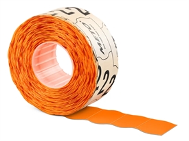 Meto Prisetiket Neon Orange