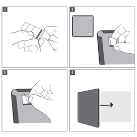 NOBO 1903777 Dry-Wipe Magnetisk Whiteboardtavle