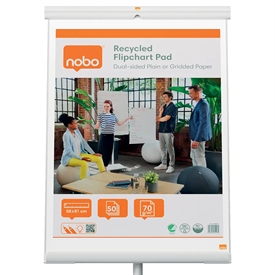 NOBO 1915702 Eco Mobil Magnetisk Flip-Over Tavle
