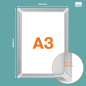 NOBO 1915730 Premium Plus Skifteramme A3