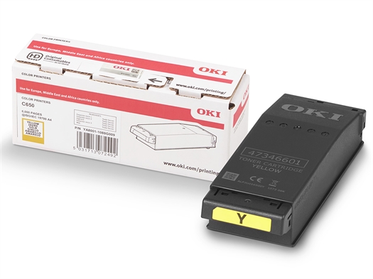 OKI C-650 Tonerkassette 9006129
