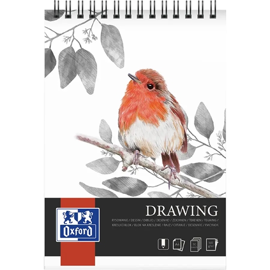 Oxford A4 Kunst Tegneblok 400166163