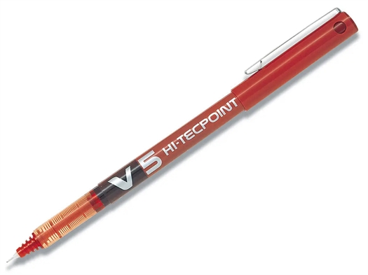 Pilot Hi-Tecpoint V5 Rollerball Pen BX-V5-R