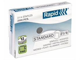 Rapid 21/4 Standard Hæfteklammer 24867500