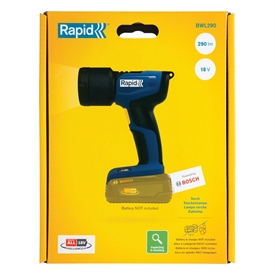 Rapid BWL290 P4A Arbejdslampe 18 V, 290 lm, uden batteri 1 stk.