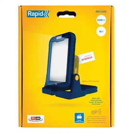 Rapid BWL2400 P4A Arbejdslampe 18 V, 2400 lm, uden batteri 1 stk.