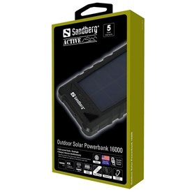 Sandberg 420-35 Outdoor Solar Powerbank 16000mAh