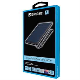 Sandberg 420-54 Urban Solar Powerbank 10000mAh