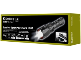 Sandberg 420-89 Survivor Torch_Powerbank_5000mAh_B