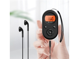 Sandberg Pocket Radio FM+AM Transistorradio Genopladelig 500 mAh