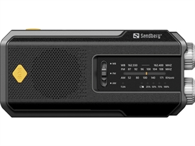Sandberg Survivor All-in-1 Transistorradio AM/FM 2.000 mAh
