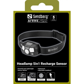 Sandberg 421-10 Headlamp 5in1 Recharge Sensor