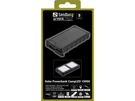 Sandberg Solar CampLED Powerbank 10.000 mAh PD20W