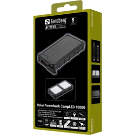 Sandberg Solar CampLED Powerbank 10.000 mAh PD20W
