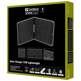 Sandberg 421-42 Solar Charger 15w Lightweight