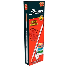 Sharpie Peel-Off China Marker Hvid (S0305061)