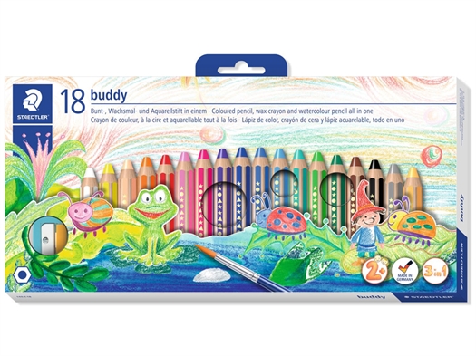 Staedtler Buddy chunky 3in1 Farveblyant 140 C18