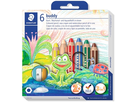 Staedtler Buddy chunky 3in1 Farveblyant 140 C6