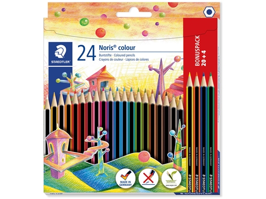 Staedtler Noris Colour Farveblyant 185 C24P