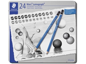 Staedtler Mars Lumograph Blyant 100 G24