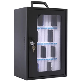 Mobilskab og Mobilhotel til 36 mobiltelefoner