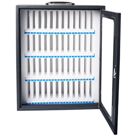 Mobilskab og Mobilhotel til 48 mobiltelefoner