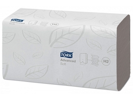 Tork 120288 Xpress H2 Advanced Soft Multifold Håndklædeark