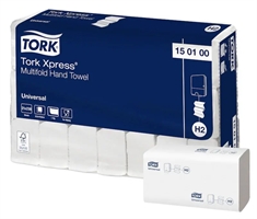 Tork Xpress H2 Multifold Z Håndklædeark 150100
