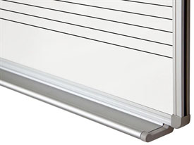 Vanerum ION Whiteboardtavle med nodelinjer og pennehylde