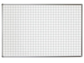 Vanerum ION Whiteboardtavle med kvadratnet (tern) uden pennehylde