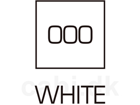 ZIG PosterMan Fine Marker 1 mm Hvid #PMA-20/000