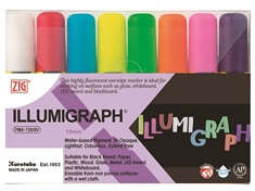 ZIG Illumigraph Big & Broad Marker PMA-720/8VAA